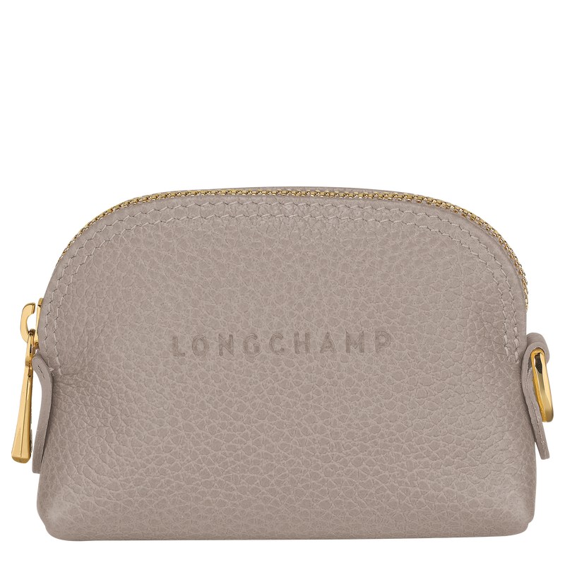 Longchamp Le Foulonné Coin Purse Turtledove | 50472-ZRLK