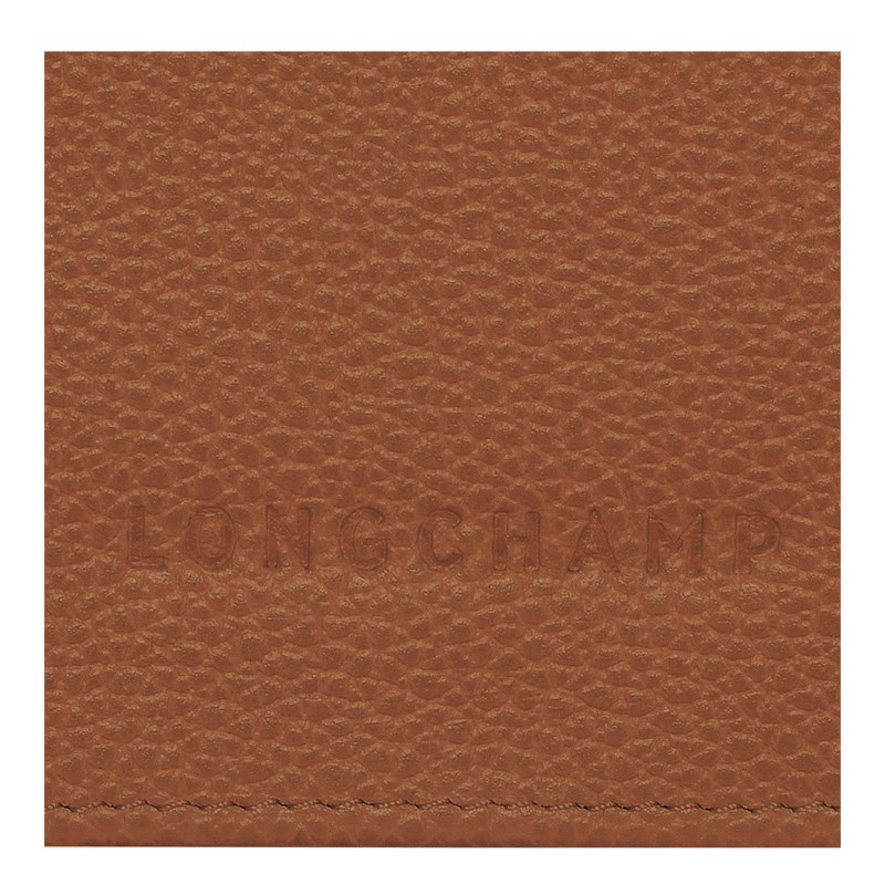 Longchamp Le Foulonné Continental Wallet Caramel | 58037-BSXN