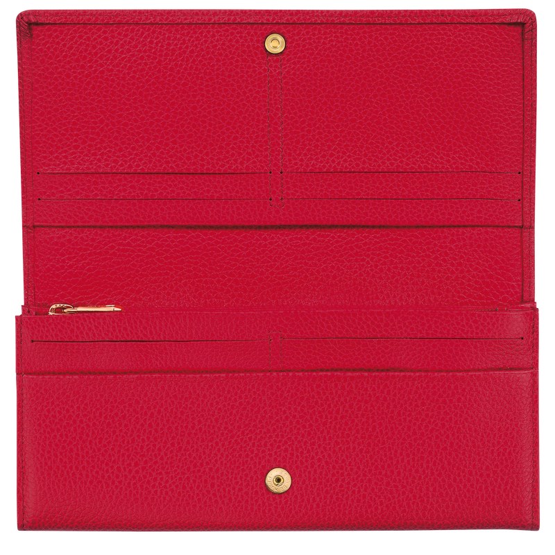 Longchamp Le Foulonné Continental Wallet Love | 01346-QOTW