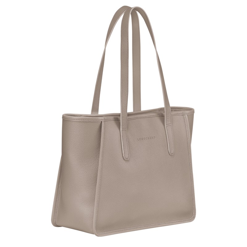 Longchamp Le Foulonné L Tote Bag Turtledove | 18709-SEUL