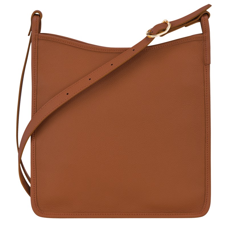 Longchamp Le Foulonné M Crossbody Bag Caramel | 93402-LIRN