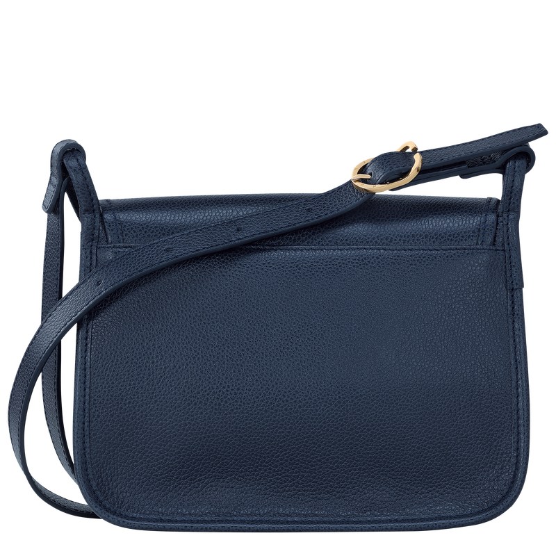 Longchamp Le Foulonné M Crossbody Bag Lacivert | 27930-JPOV