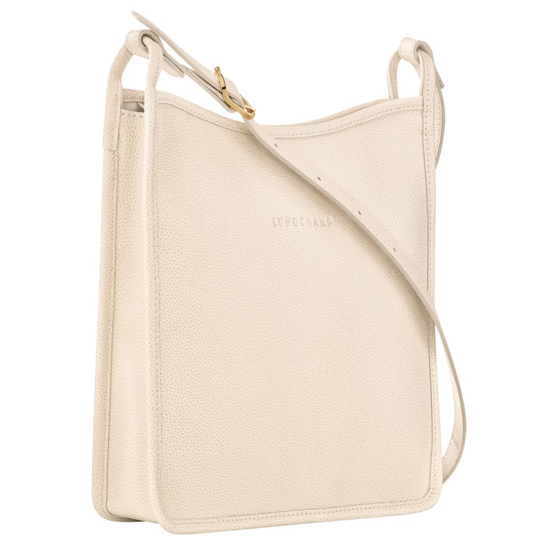 Longchamp Le Foulonné M Crossbody Bag Paper | 40172-UGCJ