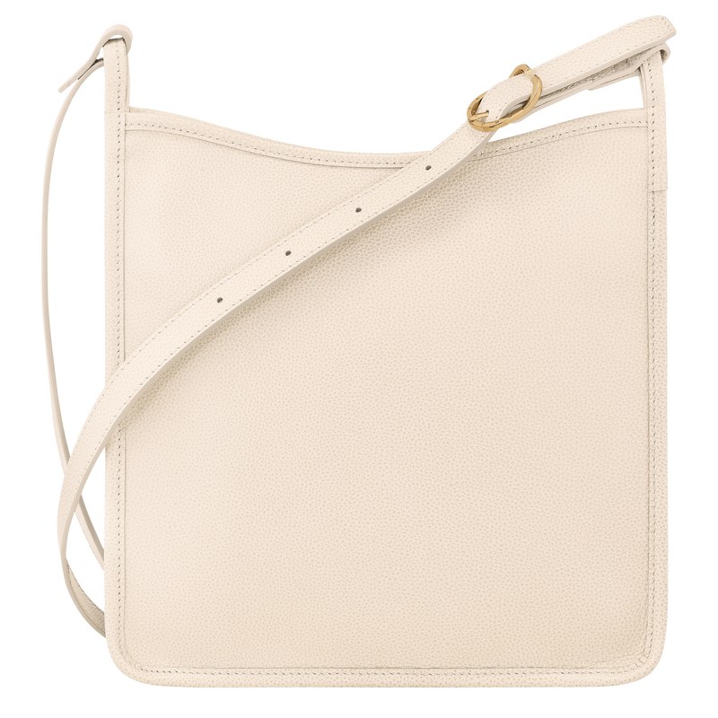 Longchamp Le Foulonné M Crossbody Bag Paper | 40172-UGCJ