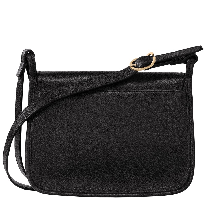 Longchamp Le Foulonné M Crossbody Bag Siyah | 56791-EAPL