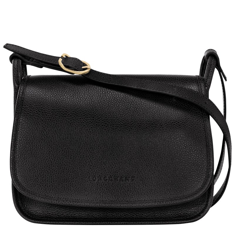 Longchamp Le Foulonné M Crossbody Bag Siyah | 56791-EAPL