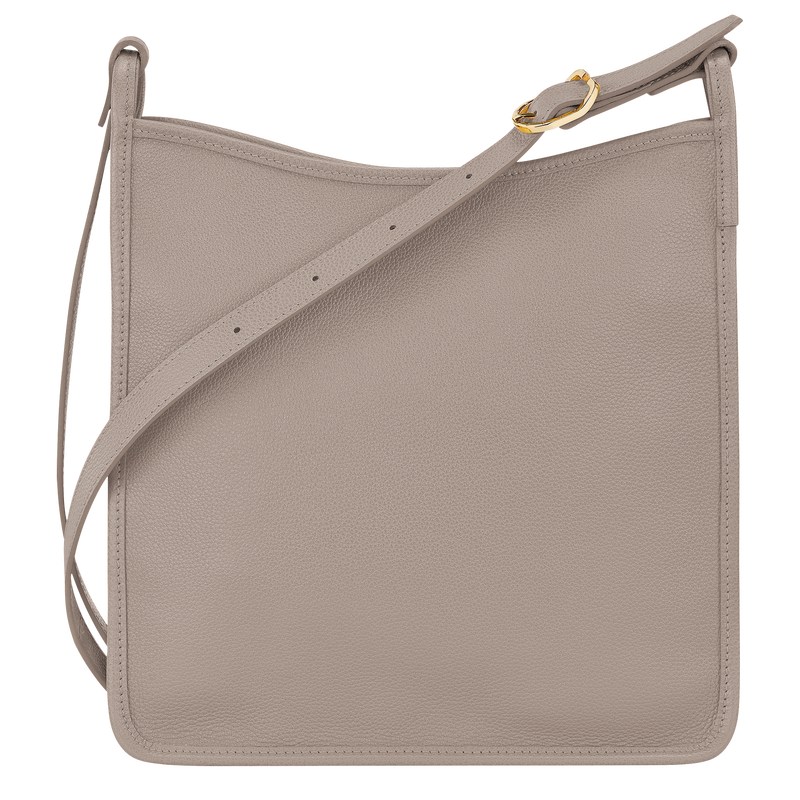 Longchamp Le Foulonné M Crossbody Bag Turtledove | 10695-QDHZ