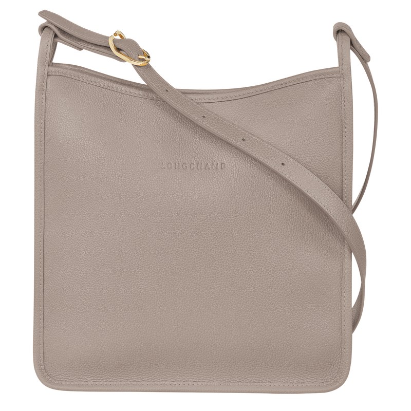 Longchamp Le Foulonné M Crossbody Bag Turtledove | 10695-QDHZ