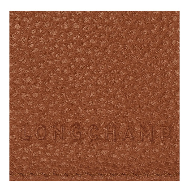 Longchamp Le Foulonné Passport Cover Caramel | 27154-CZIP