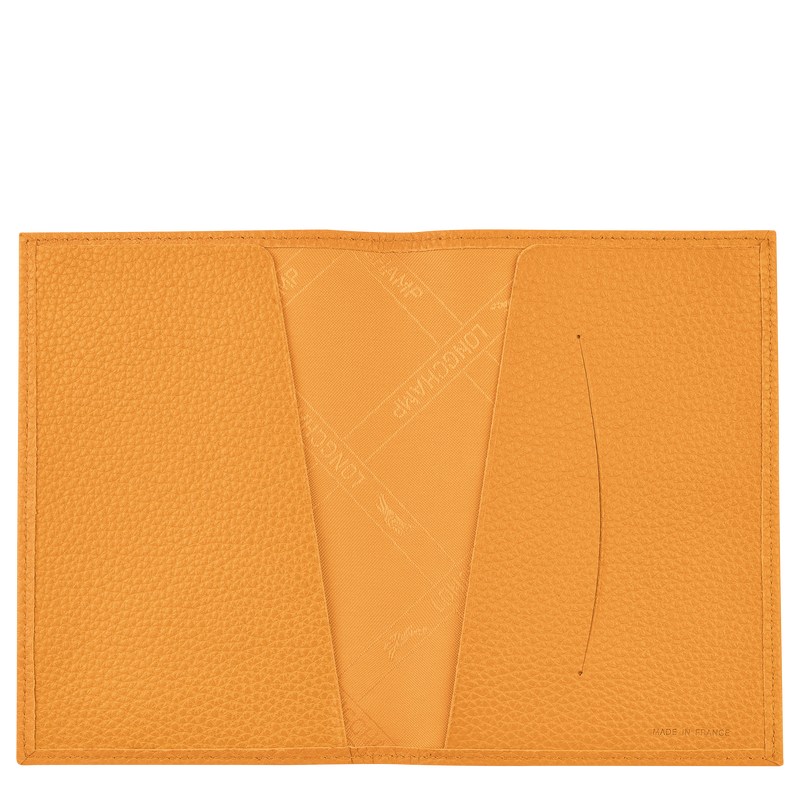 Longchamp Le Foulonné Passport Cover Kayısı Rengi | 57962-RMIG