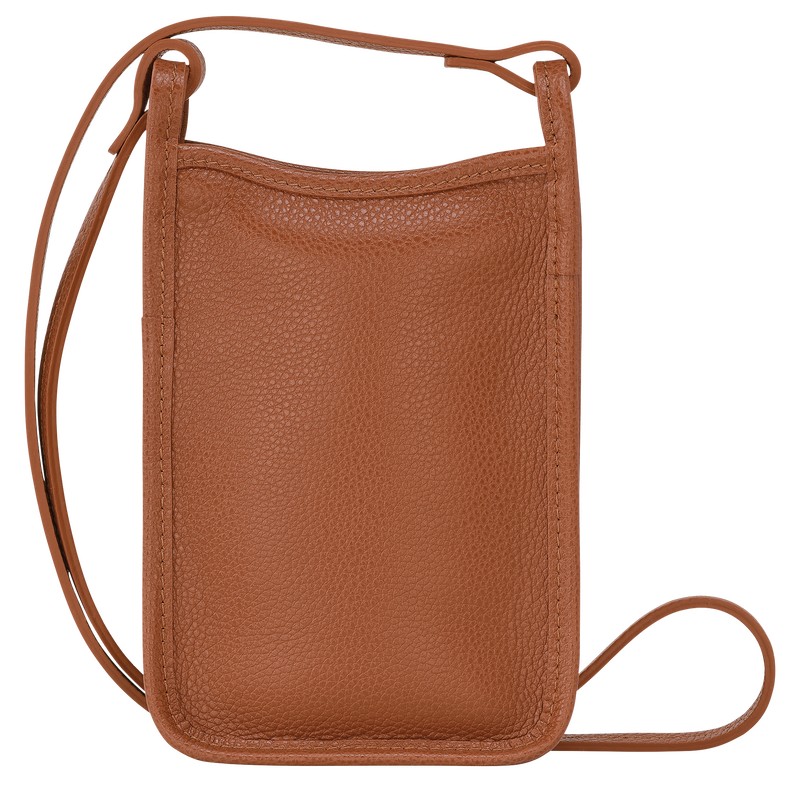 Longchamp Le Foulonné Phone Case Caramel | 26190-AUYE