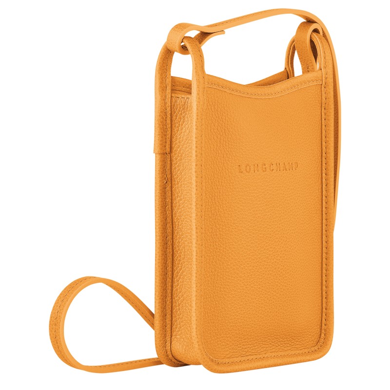 Longchamp Le Foulonné Phone Case Kayısı Rengi | 83425-XZGE