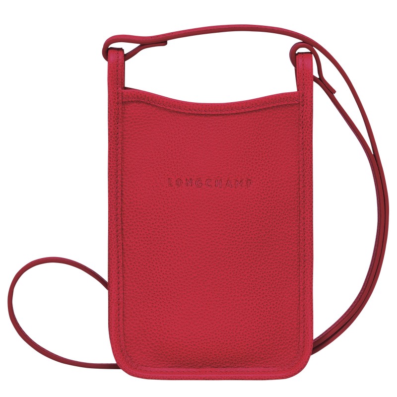 Longchamp Le Foulonné Phone Case Love | 20468-VZGI