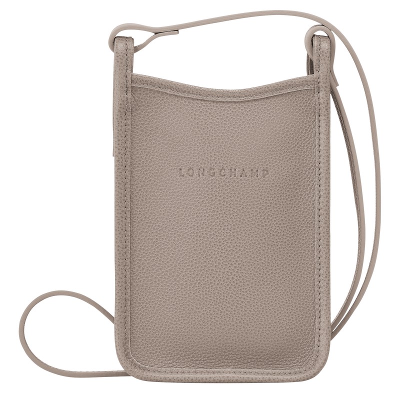 Longchamp Le Foulonné Phone Case Turtledove | 89125-UGPZ