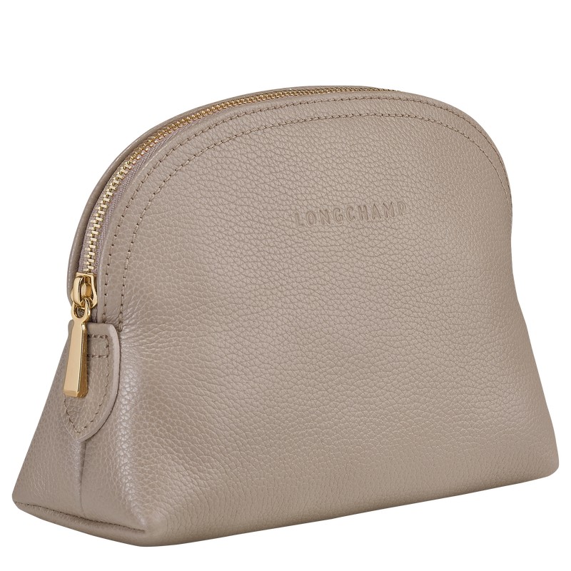 Longchamp Le Foulonné Pouch Turtledove | 48735-AWHN