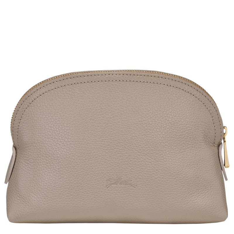 Longchamp Le Foulonné Pouch Turtledove | 48735-AWHN