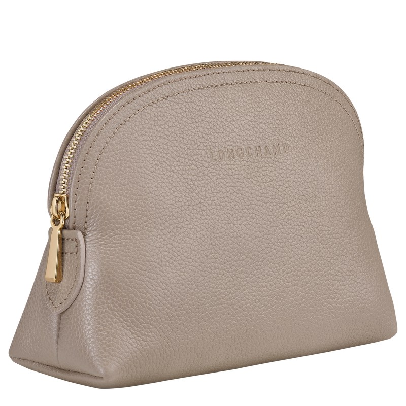 Longchamp Le Foulonné Pouch Turtledove | 84629-MWIF