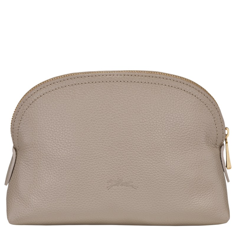 Longchamp Le Foulonné Pouch Turtledove | 84629-MWIF