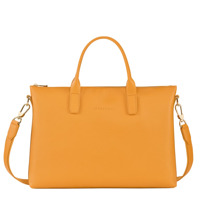 Longchamp Le Foulonné S Briefcase Kayısı Rengi | 12693-GWAR