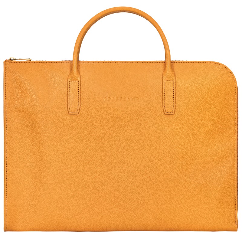 Longchamp Le Foulonné S Briefcase Kayısı Rengi | 19067-PGID