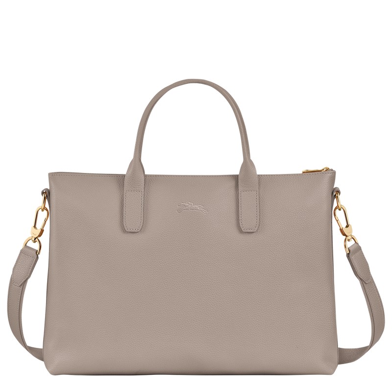 Longchamp Le Foulonné S Briefcase Turtledove | 31472-TGIP