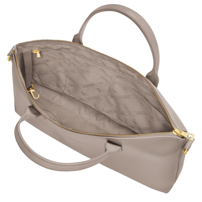 Longchamp Le Foulonné S Briefcase Turtledove | 31472-TGIP