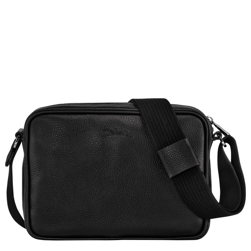 Longchamp Le Foulonné S Camera Bag Siyah | 96705-ZHGR