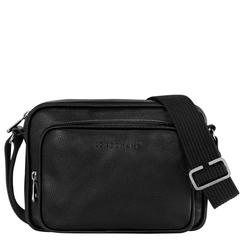 Longchamp Le Foulonné S Camera Bag Siyah | 96705-ZHGR