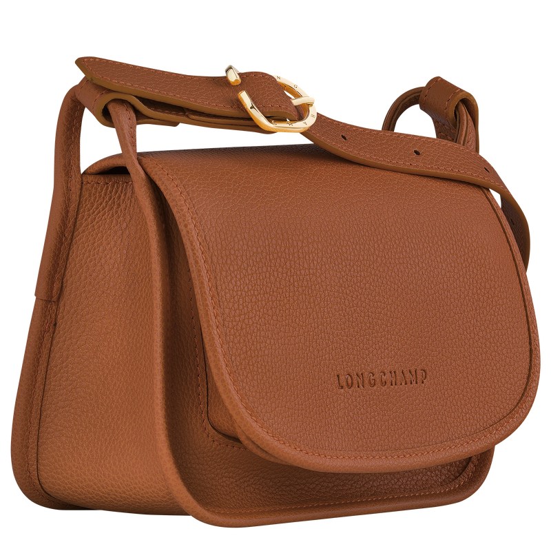 Longchamp Le Foulonné S Crossbody Bag Caramel | 39857-FXDP