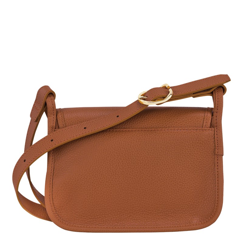 Longchamp Le Foulonné S Crossbody Bag Caramel | 39857-FXDP