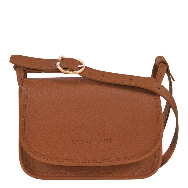 Longchamp Le Foulonné S Crossbody Bag Caramel | 39857-FXDP