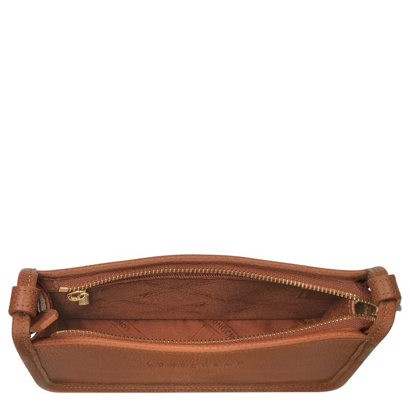 Longchamp Le Foulonné S Crossbody Bag Caramel | 17042-YNHC