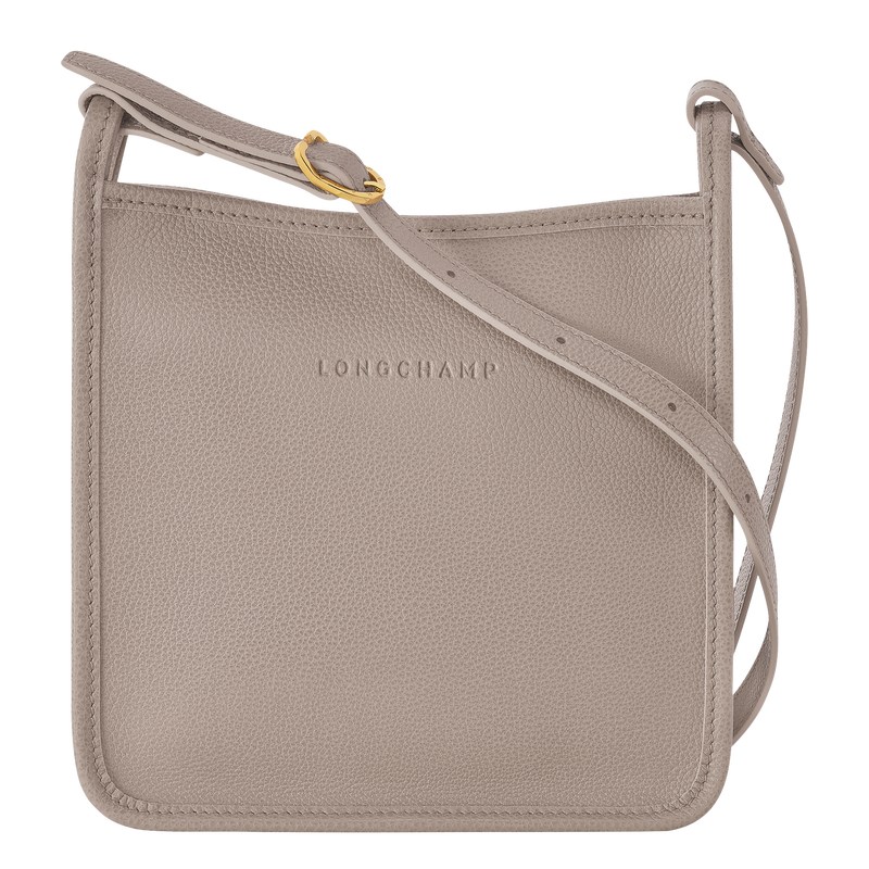 Longchamp Le Foulonné S Crossbody Bag Turtledove | 78039-HQEK