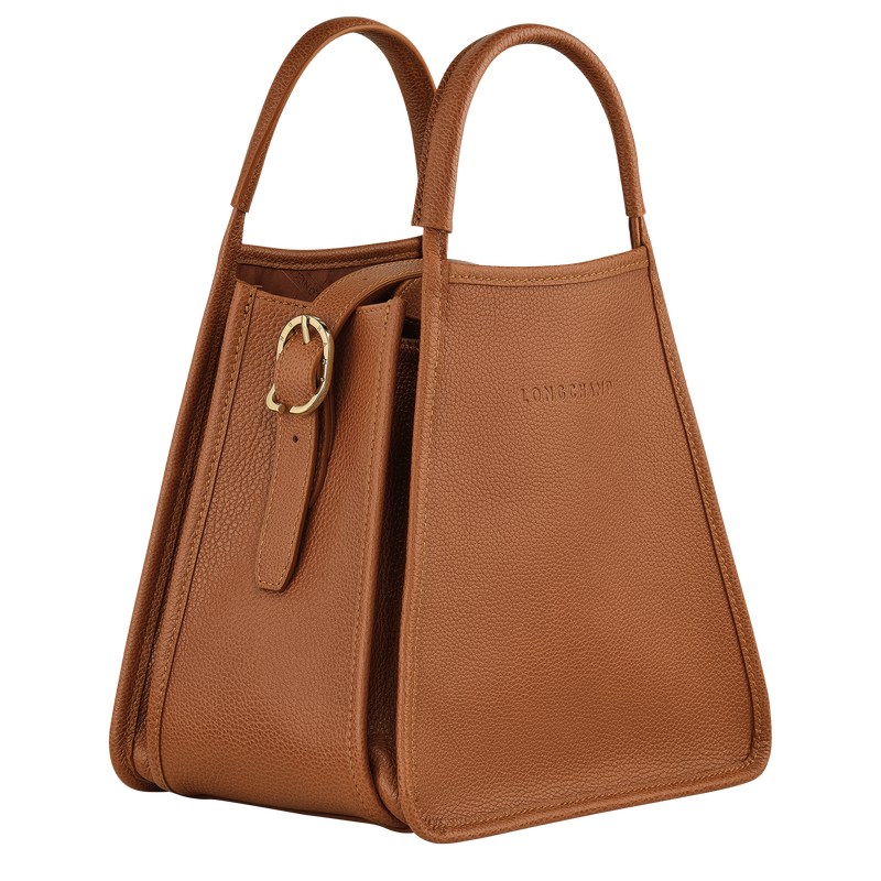 Longchamp Le Foulonné S Handbag Caramel | 47980-YZPQ