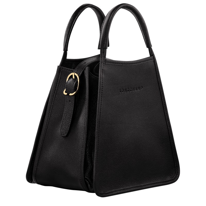 Longchamp Le Foulonné S Handbag Siyah | 12486-UIJF