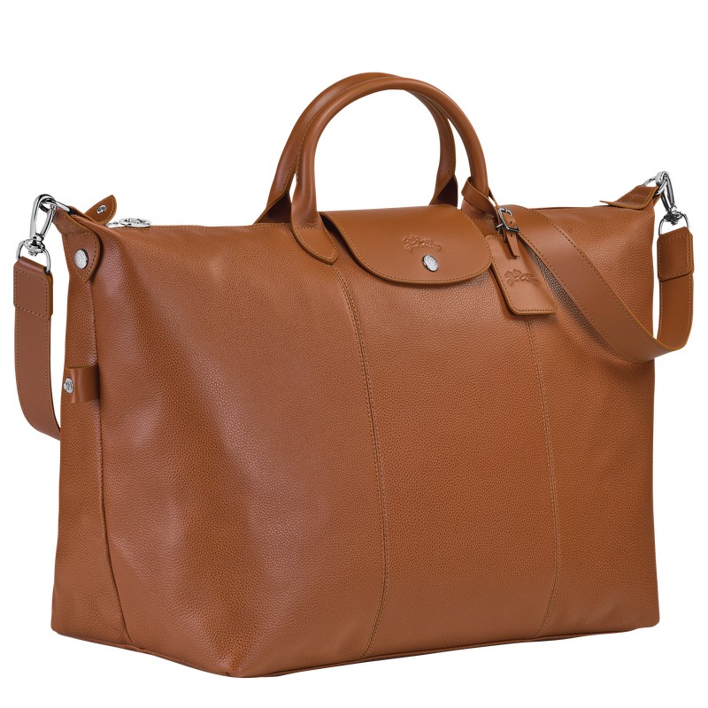 Longchamp Le Foulonné S Travel Bag Caramel | 570-NWGIZM