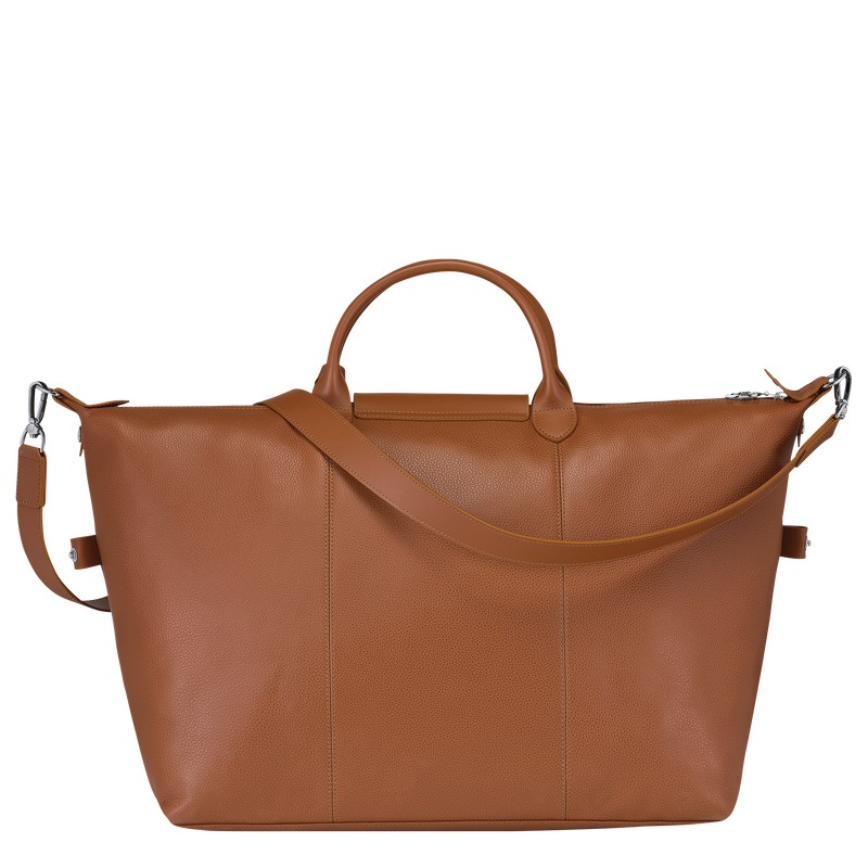 Longchamp Le Foulonné S Travel Bag Caramel | 570-NWGIZM