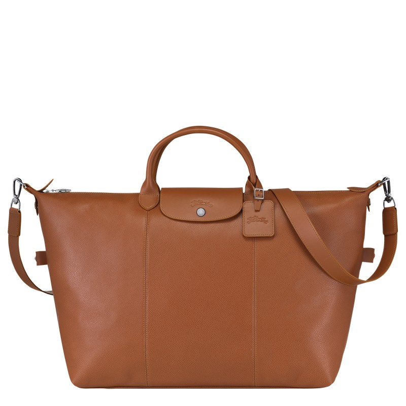 Longchamp Le Foulonné S Travel Bag Caramel | 570-NWGIZM