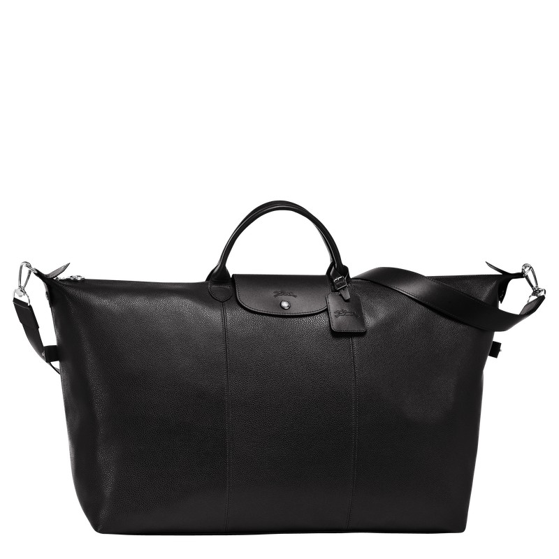 Longchamp Le Foulonné S Travel Bag Siyah | 160-IBWYEN