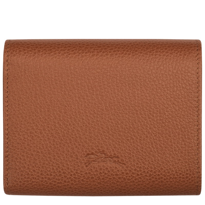 Longchamp Le Foulonné Wallet Caramel | 15936-QWVM