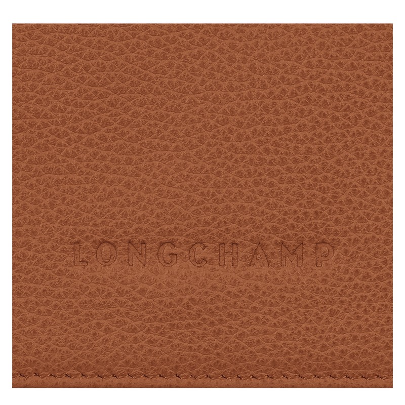 Longchamp Le Foulonné Wallet Caramel | 15936-QWVM