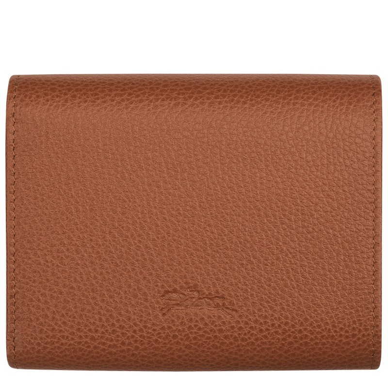 Longchamp Le Foulonné Wallet Caramel | 19375-WRQU