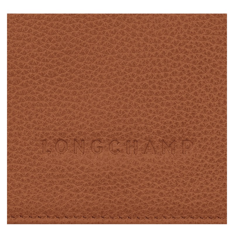 Longchamp Le Foulonné Wallet Caramel | 19375-WRQU