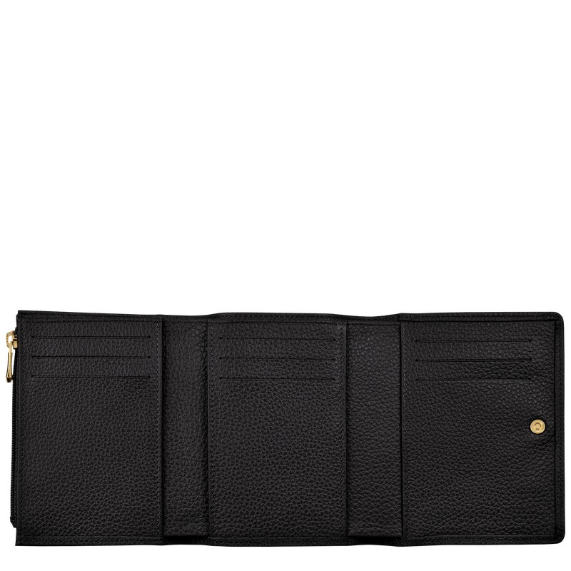 Longchamp Le Foulonné Wallet Siyah | 21897-DCKA