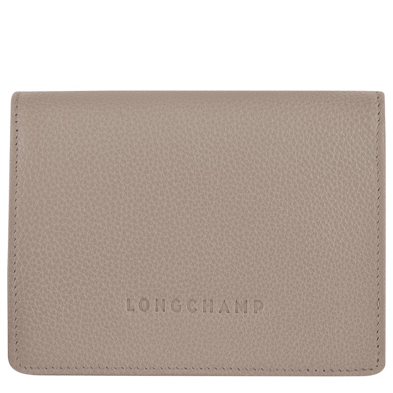 Longchamp Le Foulonné Wallet Turtledove | 01352-NXBU