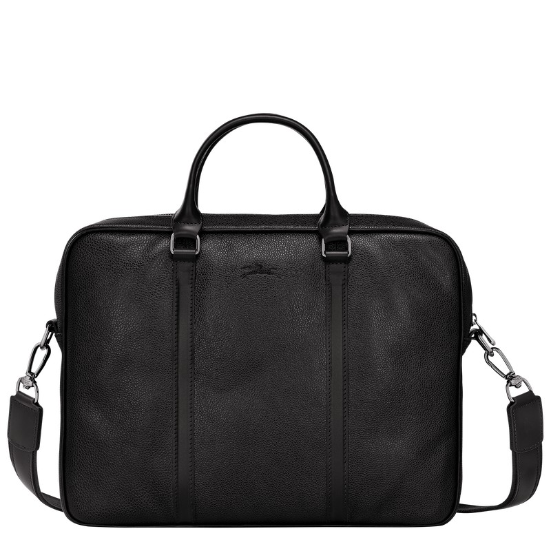 Longchamp Le Foulonné Xs Briefcase Siyah | 041-HWFZYO