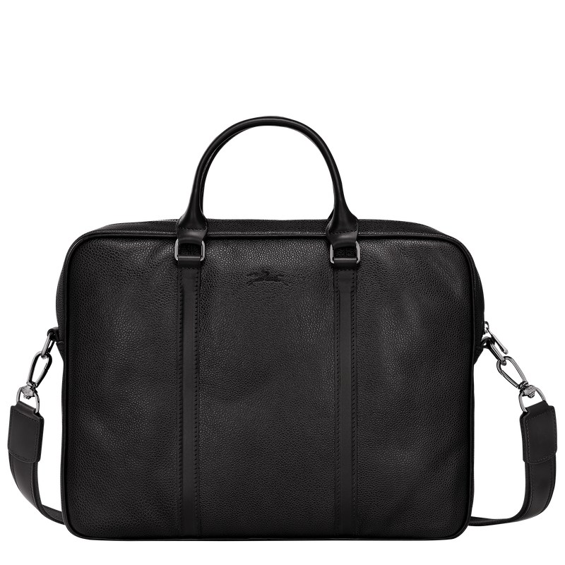 Longchamp Le Foulonné Xs Briefcase Siyah | 476-CWIEMQ