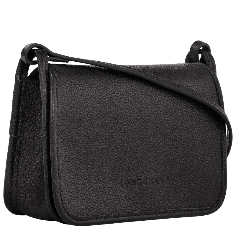 Longchamp Le Foulonné Xs Clutch Siyah | 35067-KHRP