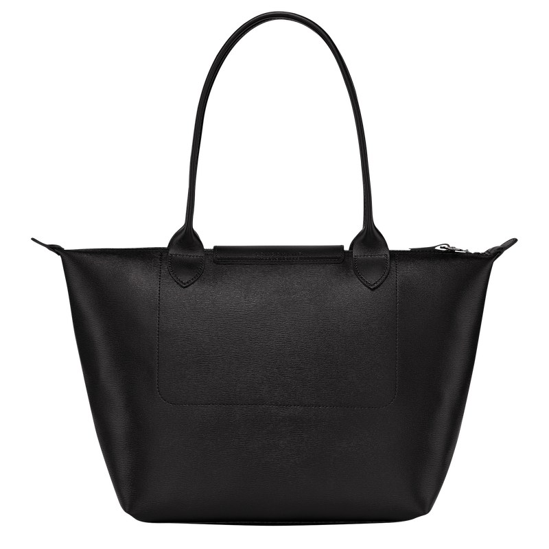 Longchamp Le Pliage City M Tote Bag Siyah | 90465-LQYN