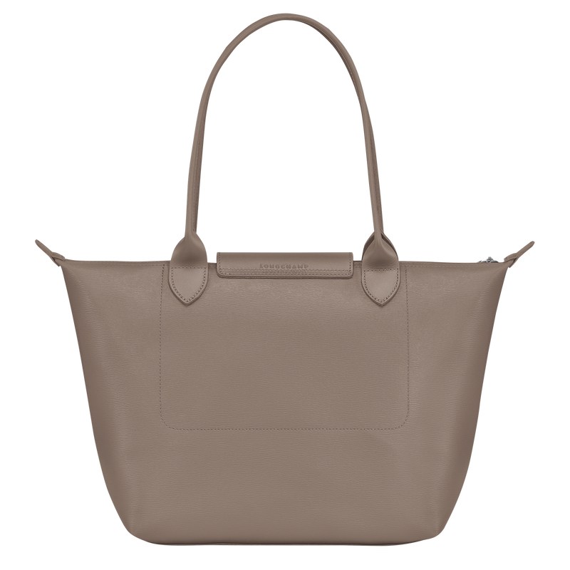 Longchamp Le Pliage City M Tote Bag Taupe | 71385-PONJ